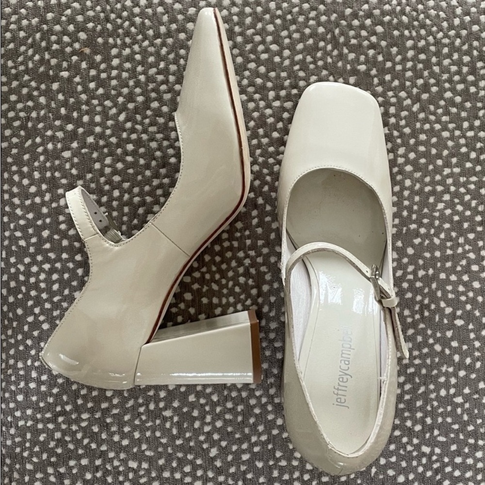 Jeffrey Campbell Bourdin Mary Jane Heel 7 - Picture 2 of 5